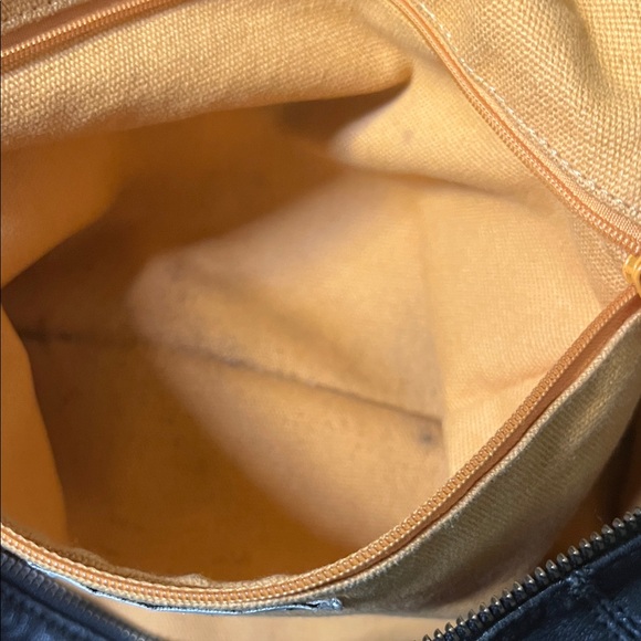 Hype Black Leather Hobo Bag with Studded Pocket - read description - Picture 11 of 16